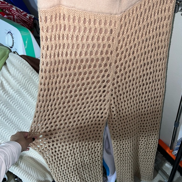 WOMENS KNITTED PANTS SIZE XL JLUXLABEL LONG SWIM - Picture 2 of 2